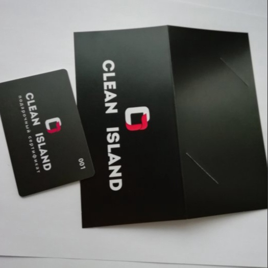 Подарочная карта с конвертом